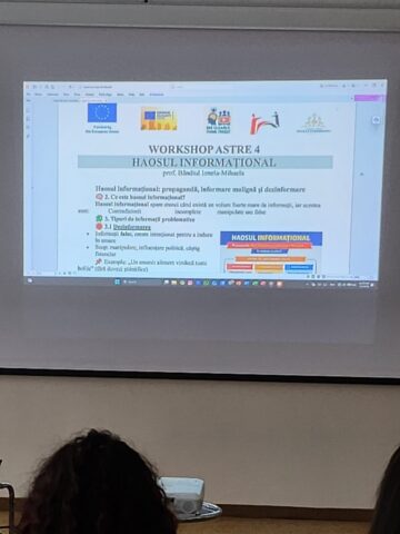 Educația media, între necesitate și responsabilitate: workshopuri dedicate tinerilor din Rădăuți