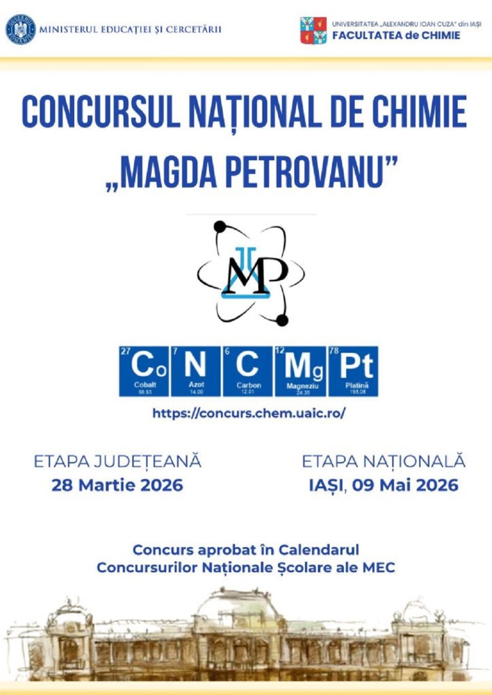 Elevii premiați la Concursul de Chimie ”Magda Petrovanu”