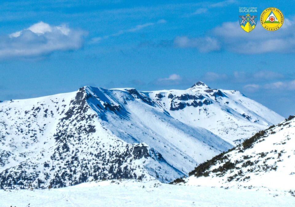 Trasee montane din Călimani și Rarău nerecomandate de Salvamont, din cauza zăpezii