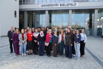 Participanți la întâlnirea de lucru a alianței NEOLAiA de la Bielefeld