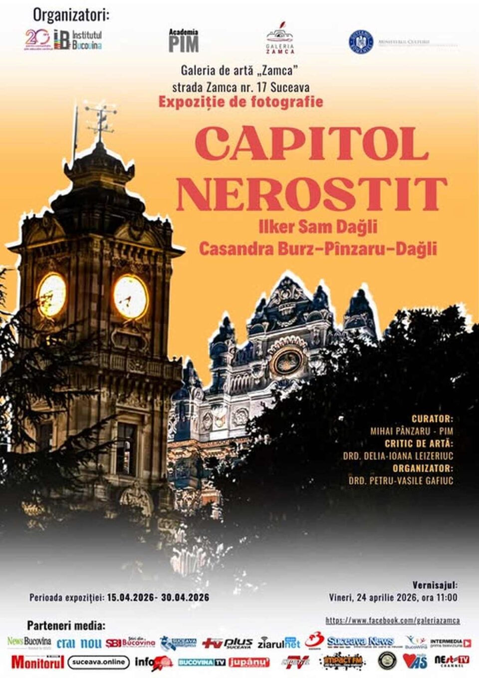 „Capitol nerostit”, expoziție de fotografie la Galeria de artă „Zamca”