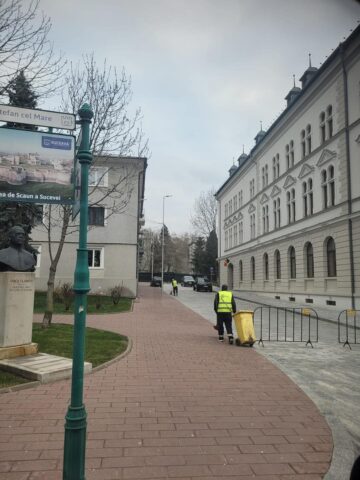 Parcare provizorie la Cartodrom, pentru locatarii din zonă