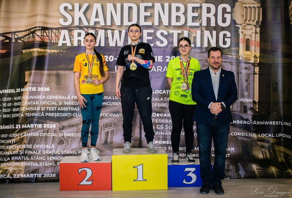 O rădăuțeancă, dublă campioană națională la skandenberg