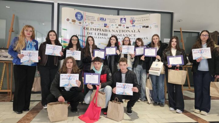 Elevii suceveni au adus premii importante de la Olimpiada de limbi romanice (italiană, spaniolă)