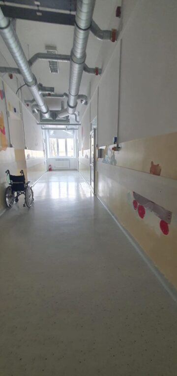 Reabilitarea pavilionului A al Spitalului Orășenesc Siret, aproape de final