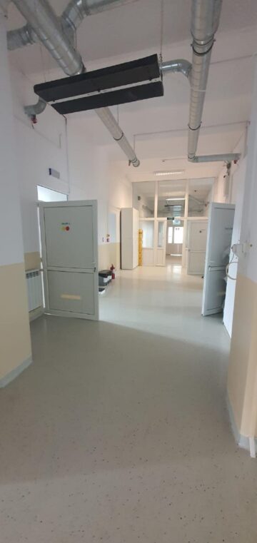 Reabilitarea pavilionului A al Spitalului Orășenesc Siret, aproape de final