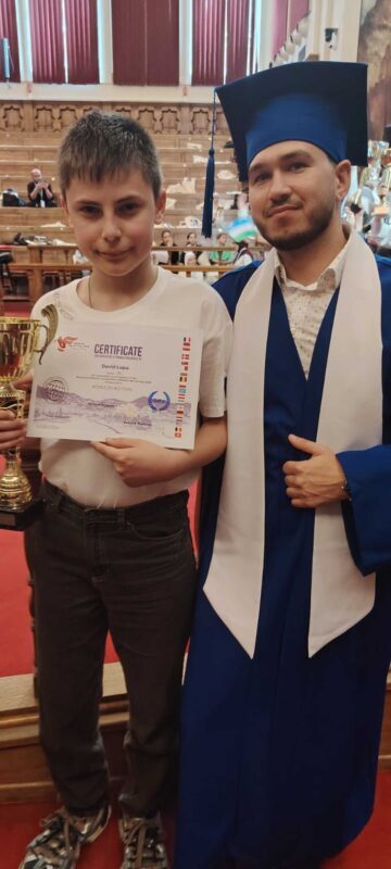 David Lupu, elev la CN „Petru Rareșˮ, locul II la Olimpiada Mondială de Matematică Mentală de la Nisa