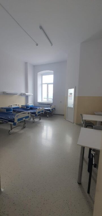 Reabilitarea pavilionului A al Spitalului Orășenesc Siret, aproape de final