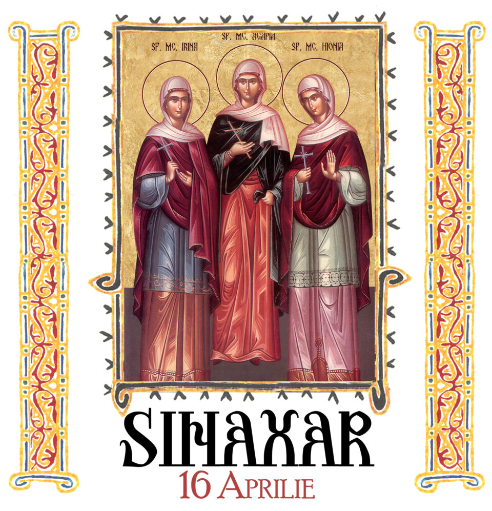Sinaxar 16 aprilie 2026