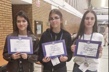 Trei mențiuni la Olimpiada de Educație tehnologică și aplicații practice Trei mențiuni la Olimpiada de Educație tehnologică și aplicații practice