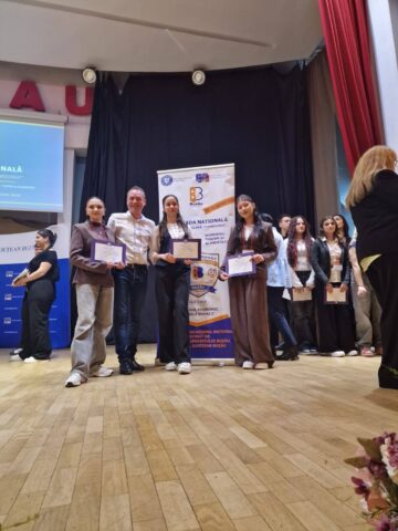 Premii pentru învățământul tehnologic sucevean la Olimpiada din aria curriculară „Tehnologii”