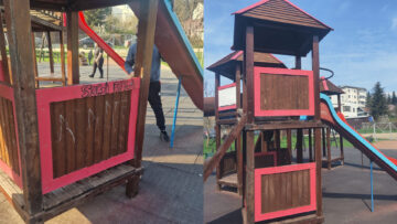 La aniversarea Parcului Tătărași, vandalii distrug, primăria curăță