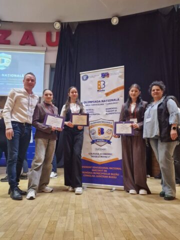 Premii pentru învățământul tehnologic sucevean la Olimpiada din aria curriculară „Tehnologii”