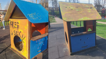 La aniversarea Parcului Tătărași, vandalii distrug, primăria curăță