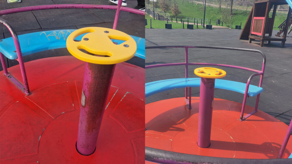 La aniversarea Parcului Tătărași, vandalii distrug, primăria curăță