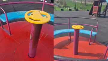 La aniversarea Parcului Tătărași, vandalii distrug, primăria curăță