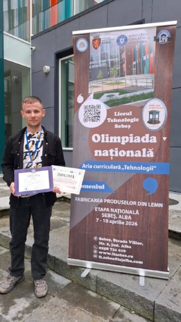 Premii pentru învățământul tehnologic sucevean la Olimpiada din aria curriculară „Tehnologii”