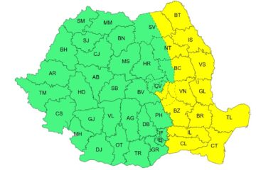Vreme capricioasă și cod galben de vânt, anunțate de meteorologi