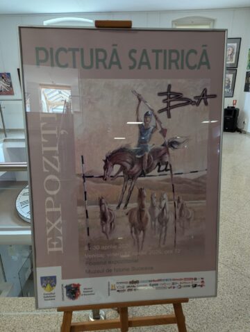 „Pictura satirică”, de Ovidiu Ambrozie Bortă – BOA, o perspectivă artistică originală, în care ironia și expresivitatea vizuală se îmbină într-un demers creativ deosebit