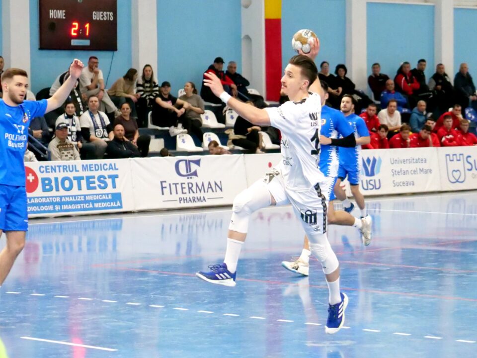 Echipa de handbal a Universității „Ștefan cel Mare” Suceava joacă finala pentru al nouălea titlu universitar consecutiv
