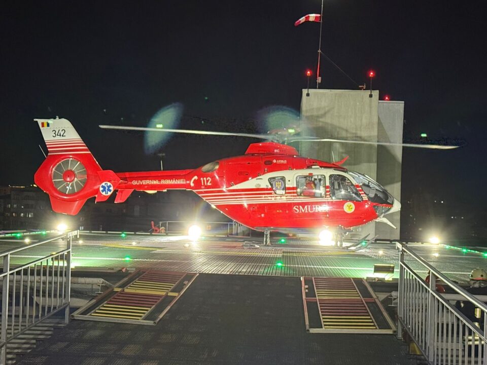 Pacientele cu AVC transferate de Paști cu elicopterul la Suceava se recuperează bine: sunt cooperante și și-au recăpătat mobilitatea