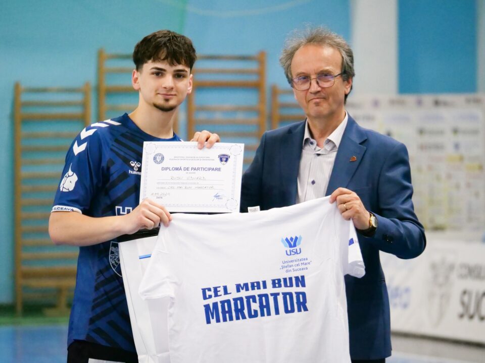Echipa de handbal a Universității ”Ștefan cel Mare” Suceava a cucerit al nouălea titlu universitar consecutiv