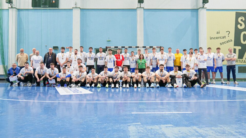 Echipa de handbal a Universității ”Ștefan cel Mare” Suceava a cucerit al nouălea titlu universitar consecutiv