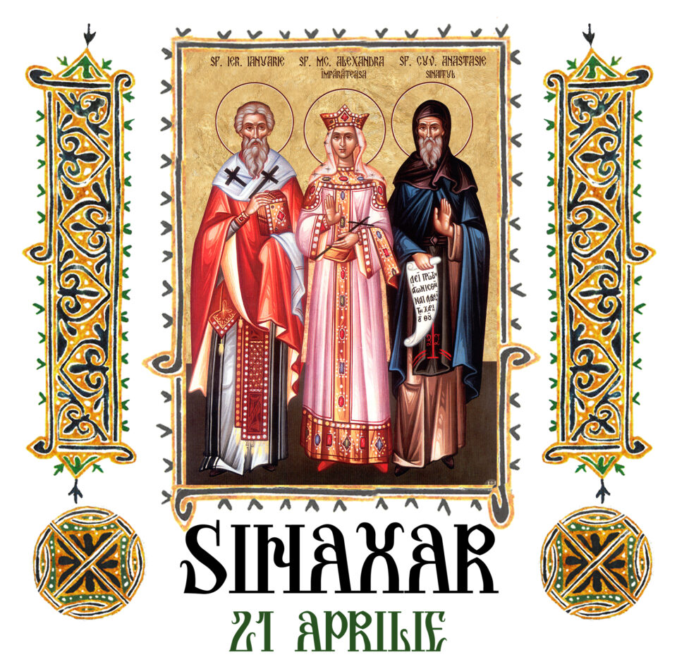 Sinaxar 21 aprilie 2026