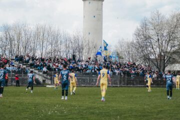 Partida de la Gălănești s-a disputat în fața unei asistențe numeroase