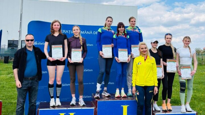 Atleții de la CSM Rarăul și CSM Suceava, pe podiumul Cupei României la cros