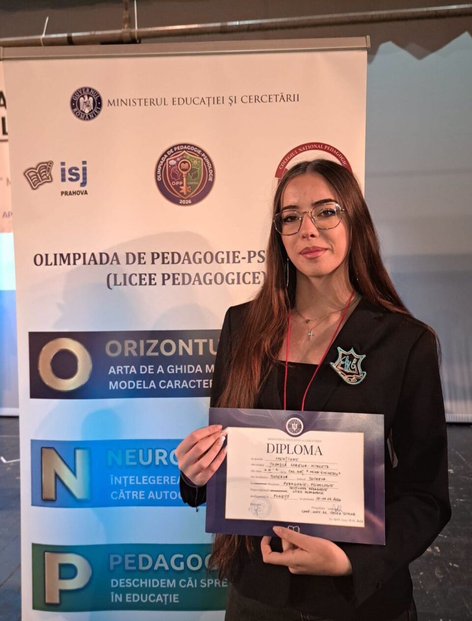 Eleve ale Colegiului „Eminescu”, premiate la Olimpiada de pedagogie – psihologie