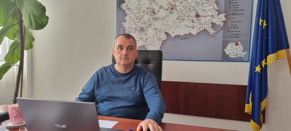 Doctorul Sorin Mihai Voloșeniuc, directorul executiv al Direcției Sanitar Veterinare și pentru Siguranța Alimentelor Suceava