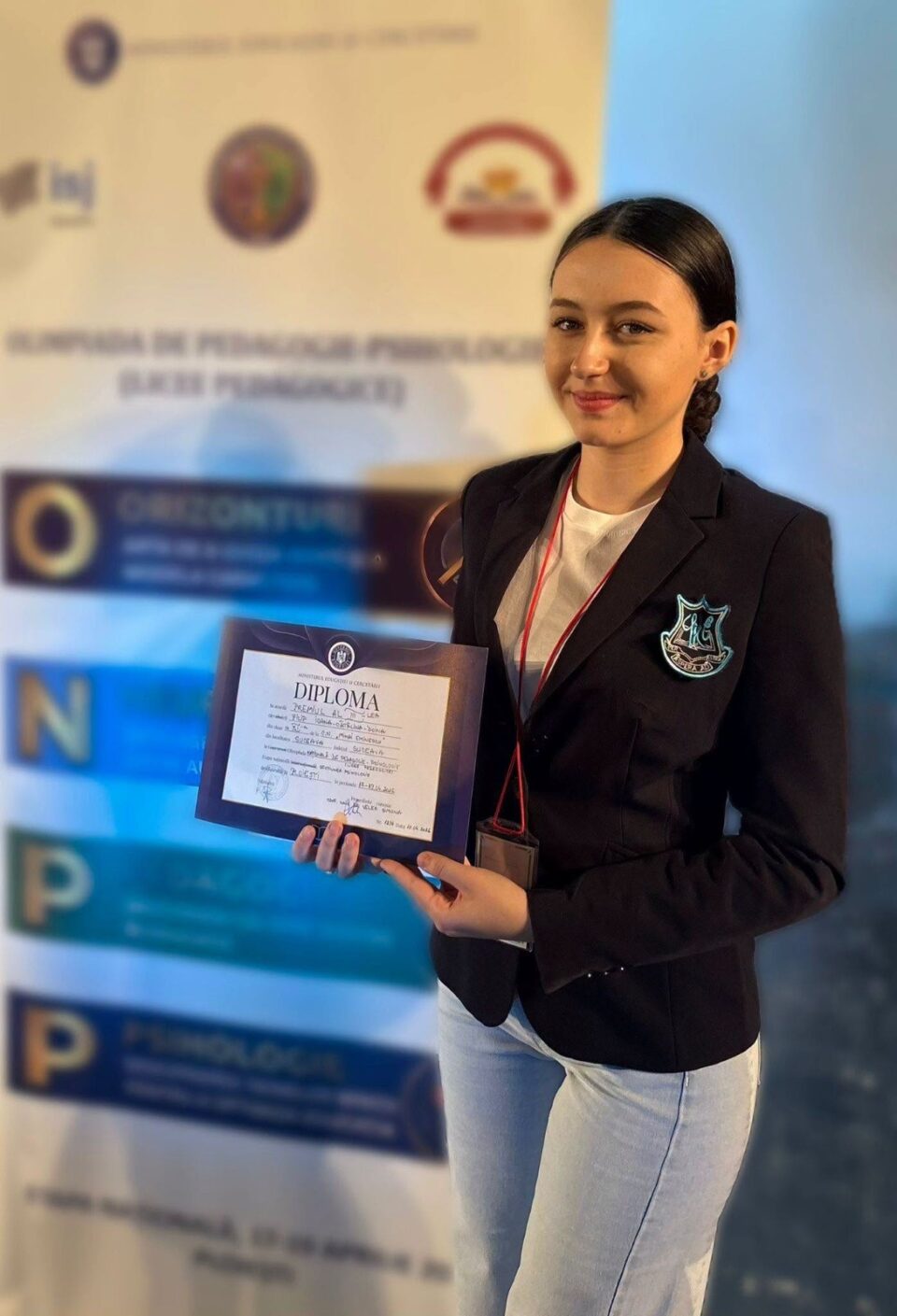 Eleve ale Colegiului „Eminescu”, premiate la Olimpiada de pedagogie – psihologie