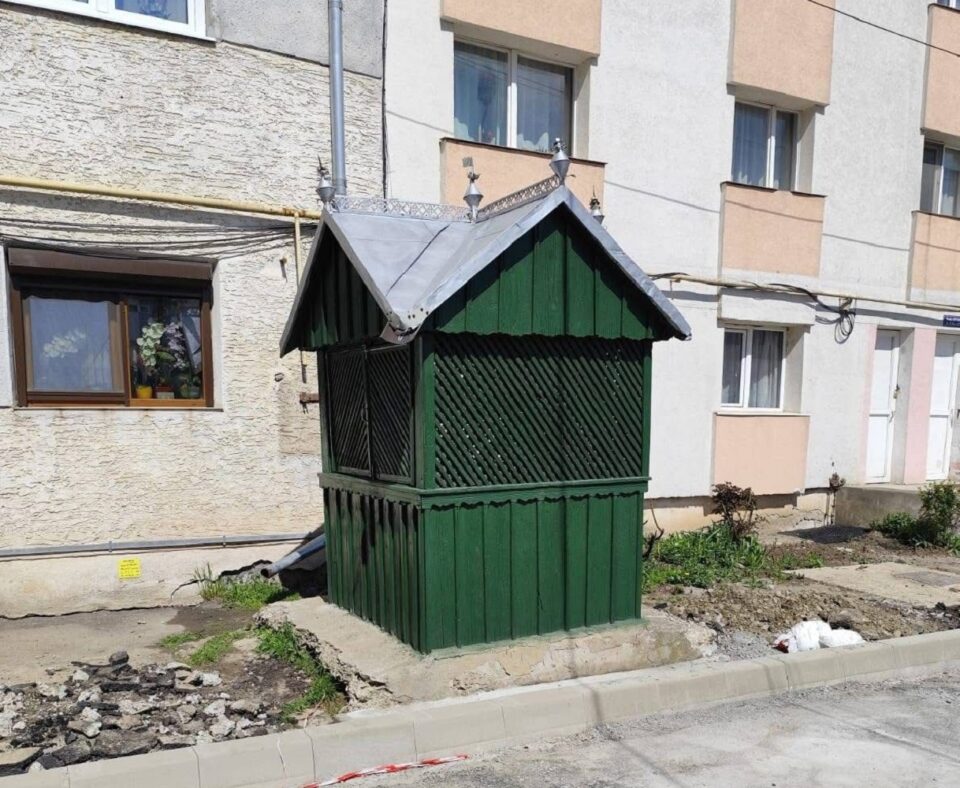 Fantana verde de pe strada Ciresilor - Sursa foto FB Suceava, leagănul sufletului nostru!