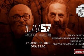 „Acasă 57”, concert cu Adrian Bezna și Sorin Poclitaru, la Art Rock Cafe Suceava