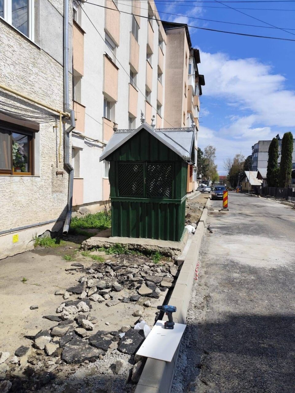 Fantana verde de pe strada Ciresilor - Sursa foto FB Suceava, leagănul sufletului nostru! 
