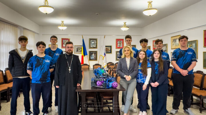 Arhiepiscopia Sucevei și Rădăuților sprijină participarea unor tineri suceveni la o competiție internațională de robotică din Statele Unite