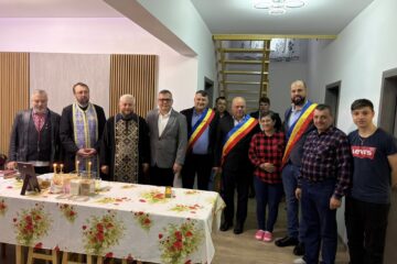 O familie sinistrată din Broșeni s-a mutat într-o casă nouă construită cu sprijinul gospodarilor din comuna Botoșana