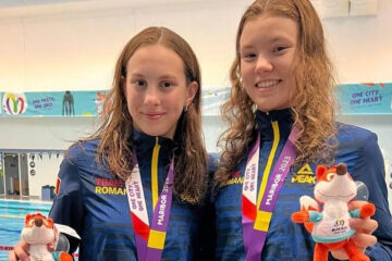 Daria Silișteanu și Aissia Prisecariu au început în forță Campionatul Național de Înot