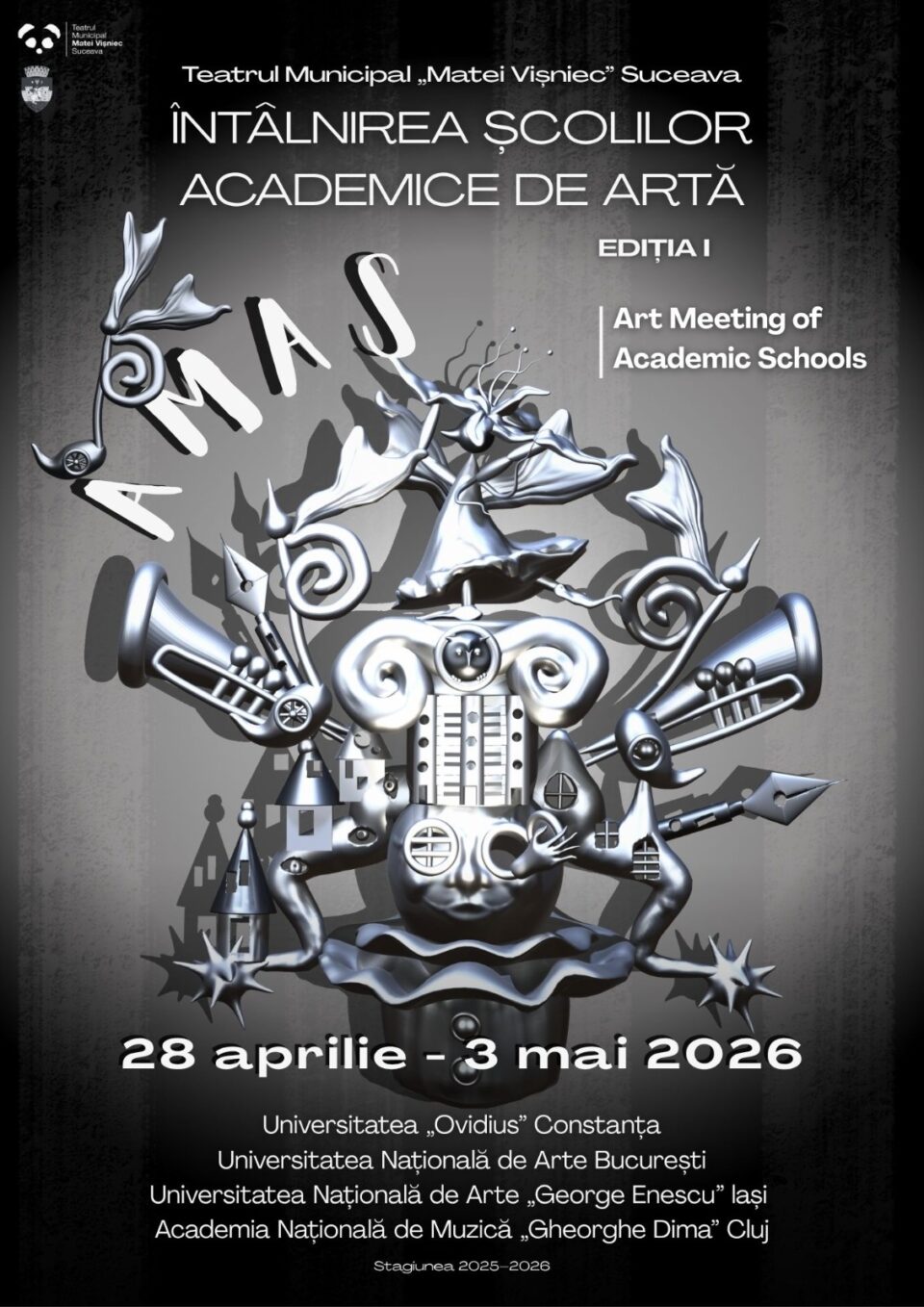 Întâlnirea Școlilor Academice de Artă, la Suceava, inițiată de TMMVS