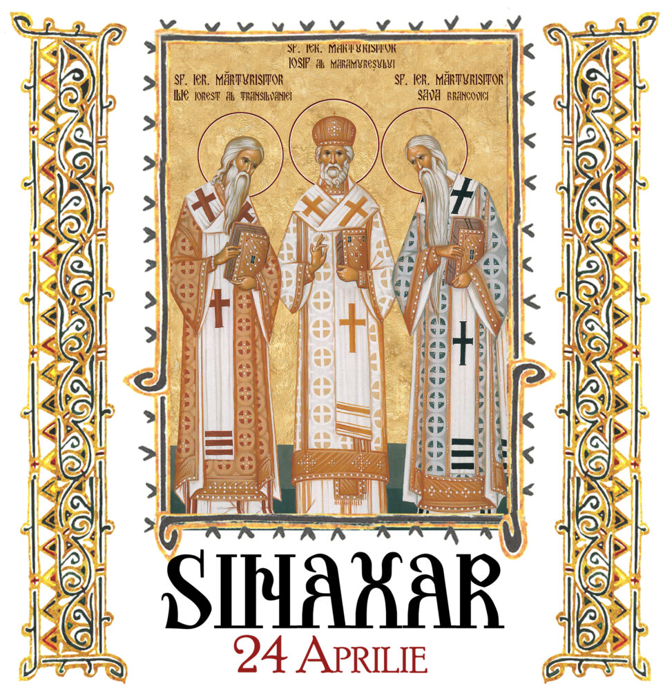 Sinaxar 24 aprilie 2026