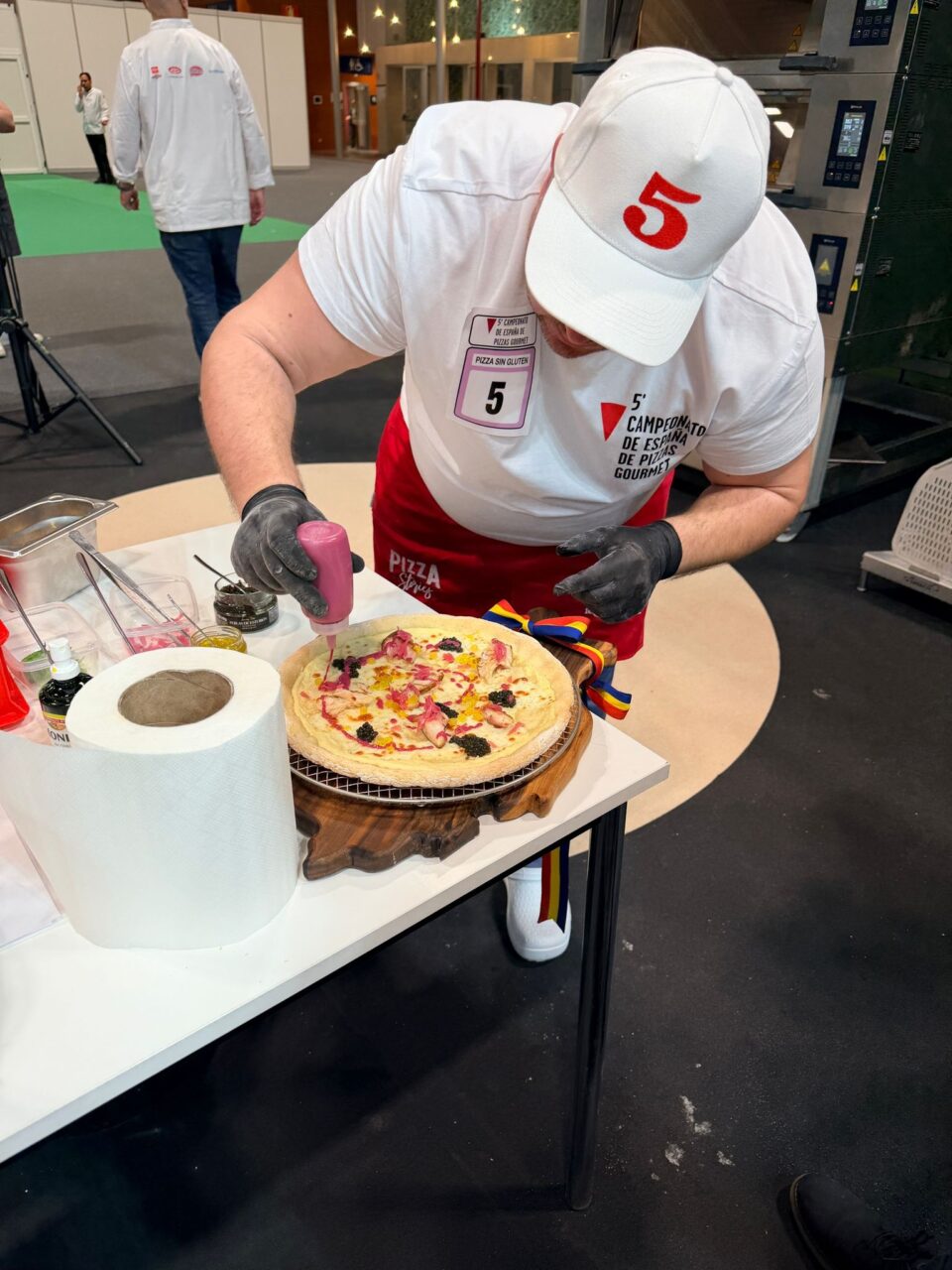 Creațiile lui Sergiu Iftode la Campionatul Internațional de pizza din Spania 