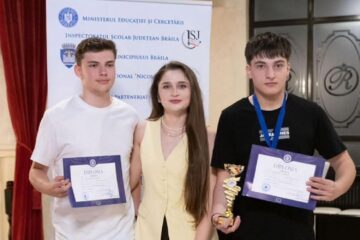 Doi elevi de la Liceul cu Program Sportiv, premiați la Olimpiada de pregătire sportivă teoretică