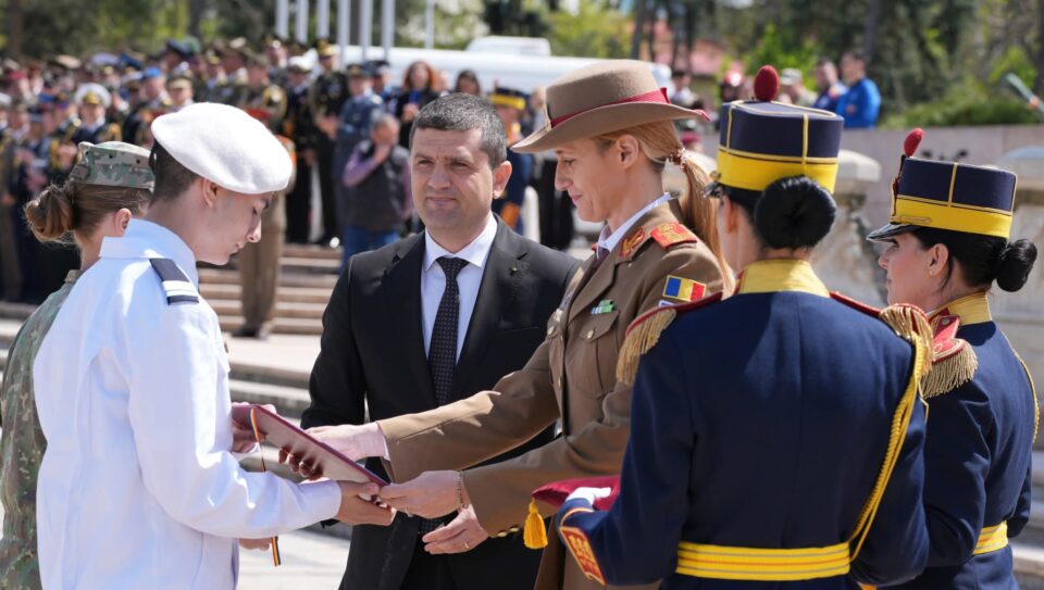 Elevul sergent Valentin Teodor Stoica Foto: Cristian Dobre