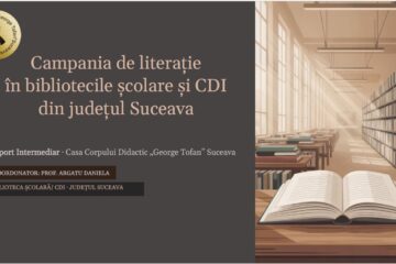 Casa Corpului Didactic „George Tofan” marchează Ziua cărții și a bibliotecarului român