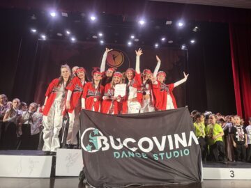 Rezultate remarcabile pentru Bucovina Dance Studio Suceava, la competiția „Dance World Fest” Iași