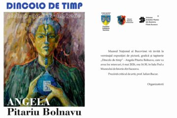 Expoziția retrospectivă „Dincolo de timp”, dedicată artistei Angela Pitariu Bolnavu, la Muzeul de Istorie Suceava
