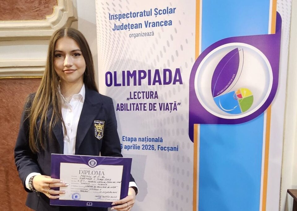 Ștefanistă pe podium la „Lectura ca abilitate de viață”