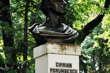 „Bustul lui Ciprian Porumbescu”