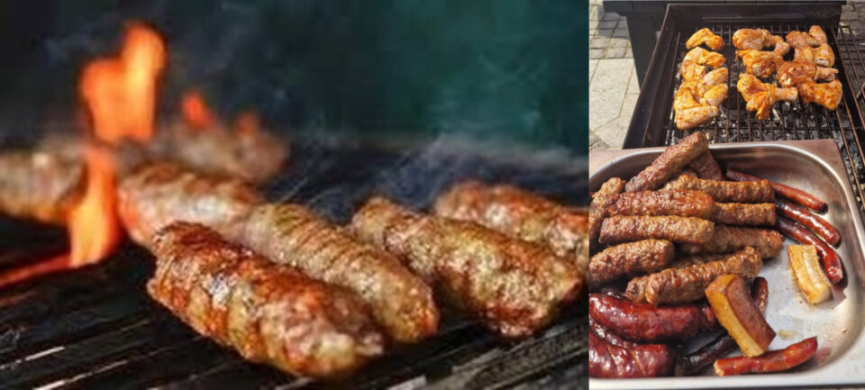 ”Meniu muncitoresc”, cu mici și cârnăciori la grătar, la ”Ceaunul Răzeșilor”